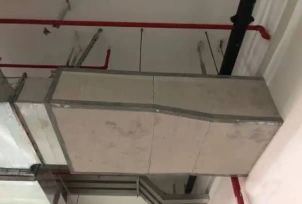 防火閥兩側(cè)2米范圍內(nèi)的風(fēng)管防火保護(hù)措施怎么做？