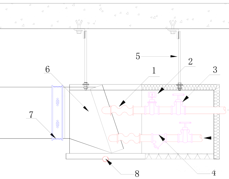 風(fēng)機(jī)盤管安裝技術(shù)要求、示意圖與節(jié)點(diǎn)說明