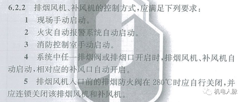 所有排煙防火閥都要“聯(lián)鎖”關(guān)閉排煙風機？