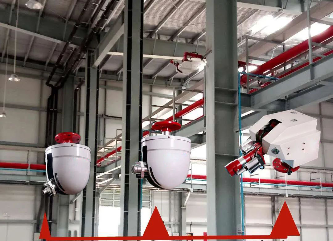 室內(nèi)設(shè)置固定消防炮和自動(dòng)跟蹤定位射流滅火系統(tǒng)有何不同